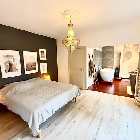 Maison Arcania Raw Charm & Secret Garden Semesterbostad Reims